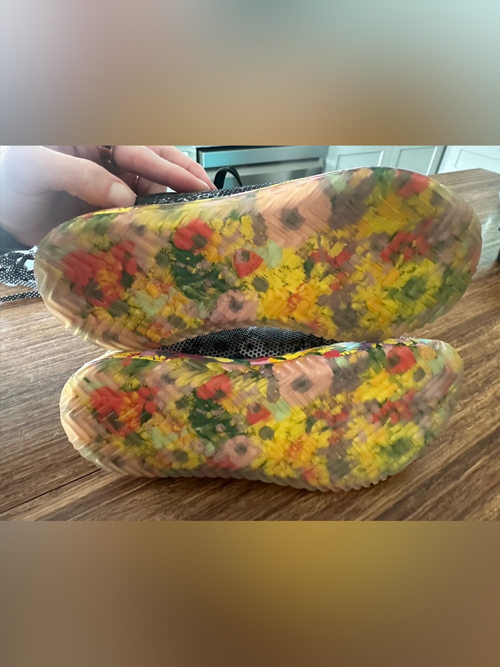 NOBULL Floral Trainer Shoes with 2 additional shoe laces included - Picture 8 of 16